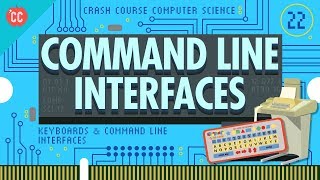 Keyboards amp Command Line Interfaces Crash Course Computer Science 22 [upl. by Akital]