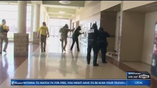 Benton County Officers Take Part in Active Shooter Training KNWA [upl. by Anelaf678]