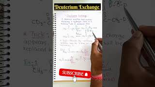 🫵 Deuterium exchange 💱 in seconds 🔥🔥🔥 shorts iitjee jeemains neet boardexam [upl. by Becker]