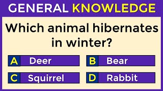 30 General Knowledge Questions  How Good Is Your General Knowledge challenge 51 [upl. by Llerahc756]