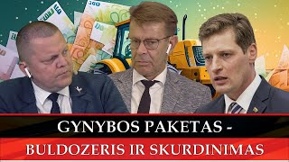 GYNYBOS PAKETAS  BULDOZERIS IR SKURDINIMAS [upl. by Horlacher306]