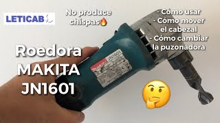 🤔Roedora MAKITA JN1601 Cómo usar [upl. by Editha773]