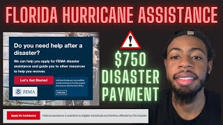 Apply For FEMA’s 750 Hurricane Disaster Payments  Disaster Assistance [upl. by Erica]