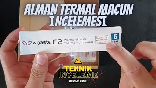 WİPASTE C2 TERMAL MACUN MUCİZESİ  69 TL FİYATIYLA GERÇEK FP ÜRÜNÜ [upl. by Siednarb]