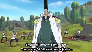 One Piece 543  Jinbei vs Rear Admiral Strawberry English subbed HD [upl. by Barthelemy94]