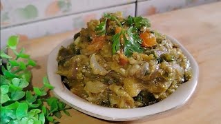 Mouthwatering Bengali Eggplant Vorta Recipe  Very Easy amp Tasty Vorta Recipe [upl. by Gnoix807]