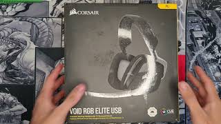 CORSAIR VOID RGB ELITE USB PREMIUM QUALITY GAMING HEADPHONE  BEST GAMING HEADSET UNDER 10000 [upl. by Eannaj]