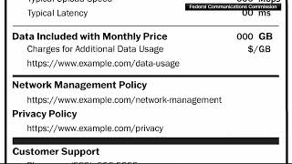 FCC rolls out mandatory nutrition labels for internet providers plans [upl. by Otis]