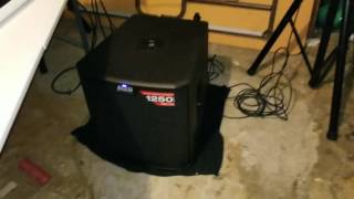 Alto TS212S Powered Subwoofer with Alto TS212 powered Speakers Sound Test [upl. by Sturrock]