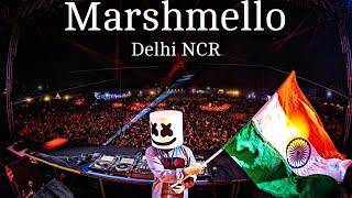 Marshmello live concert in Delhi NCR 2024  Marshmello India tour of 2024  Sunburn Holi Weekend [upl. by Amyaj]