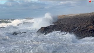 QUIBERON  Le Vent Terrible de la Tempête Caetano  TV Quiberon 247 [upl. by Apilef]