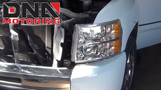 How to Install 0713 Chevy Silverado 1500 Headlights [upl. by Drugge721]