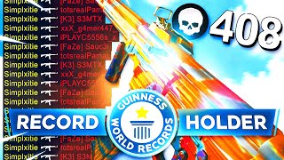 WORLDS MOST KILLS in VANGUARD 😱 408 KILLS SOLO  Most Kills in Call of Duty Vanguard [upl. by Andrien]