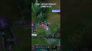 Pyke  Alistar deadliest combo alicopter davemon leagueoflegends shorts [upl. by Anyal832]