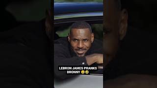 What People Dont Know About How to Master Bronny amp LeBron on the cereal prank and stor shotsnba [upl. by Tevis]