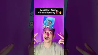 Ranking Most Evil Anime Villains ⁉️ anime shorts [upl. by Sreip]