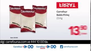 CarrefourSA HaftaSonu İndirimi Carrefour Baldo Pirinç Reklamı [upl. by Anselm]