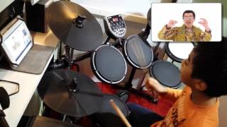 PPAP Pen Pineapple Apple Pen  Pikotaro  Drum Cover by Mark Justine Pacion [upl. by Maridel]