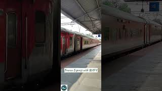 Poorva Express  with WAP7 [upl. by Crompton763]