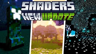 HUGE SHADERS UPDATE for Minecraft Bedrock Edition Players [upl. by Atrahc665]