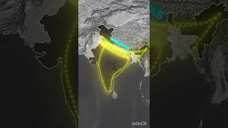 Physiographic division of India geography ncertseries [upl. by Ellynad]