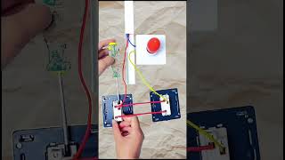 Stair Case Circuit using Two Way Switch  connection simulation [upl. by Mcclenaghan734]