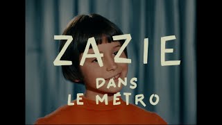 Zazie dans le métro 1960  Bande annonce 2021 HD [upl. by Hibbitts]