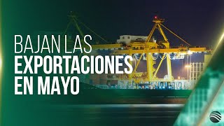 Exportaciones de Colombia caen 11 para mayo de 2024 según el Dane [upl. by Ahsoj]