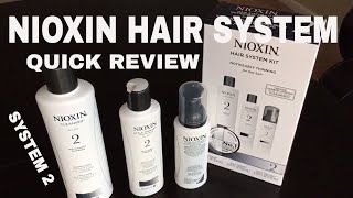 NIOXIN Hair System Kit 2 [upl. by Mossberg]