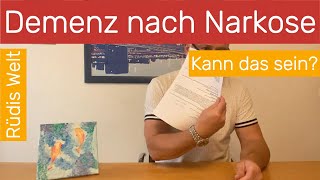 Demenz nach OP durch die Narkose möglich Diagnose Enzephalopathie [upl. by Mandel845]