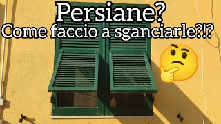 Come sganciare le persiane segui attentamente tutto il video se vuoi capire questa tecnica [upl. by Dranoel375]