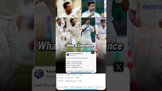 What a Unbelievable Coincidence  🤯☠😈🗿 shorts cricket trending [upl. by Alhan]