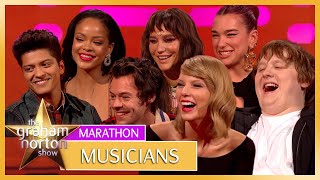 Lewis Capaldi Cant Handle His Own Joke  Best of Musicians Marathon  The Graham Norton Show [upl. by Nayab]