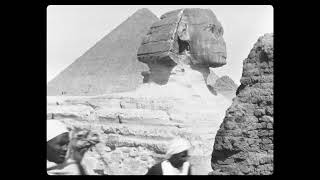 First Recorded Footage of The Great Pyramid amp The Sphinx Les Pyramides 1897 now in HD [upl. by Assiren520]