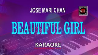 BEAUTIFUL GIRL Karaoke BEAUTIFUL GIRL Jose Mari Chan KARAOKE [upl. by Julina]