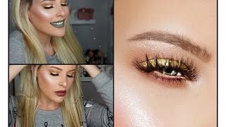 Holiday Makeup Look  TWO Lip Options  Brittany Elizabeth [upl. by Dodie]