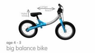 LittleBig  growing balance bike to pedal bike [upl. by Jeanne]