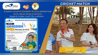 IWS Cricket Match Under12  Everest Sports Academy Collaboration with Indus World School Ldh [upl. by Toland663]