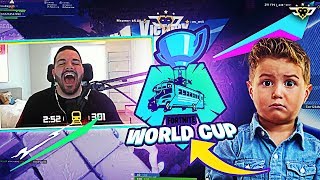 SENDING CONNOR TO THE FORTNITE WORLD CUP FINALS Fortnite Battle Royale [upl. by Burtie997]