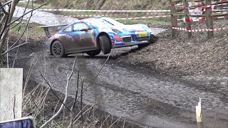 Haspengouw Rally 2024  mistakes on slippery cobblestones rally sports rallye [upl. by Ocisnarf]