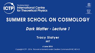 Tracy Slatyer Dark Matter  Lecture 1 [upl. by Odnalor]