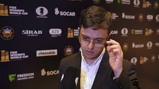 Nijat Abasov about his fan support in the FIDE World Cup “It boosts my confidence” [upl. by Wilfrid863]