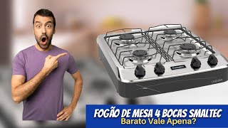 A Verdade sobre o Fogão De Mesa 4 Bocas Laguna Esmaltec [upl. by Pippo]