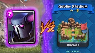 Clash Royale  PEKKA TROLLING ARENA 1  FUNNY MOMENTS Drop Trolling 35 [upl. by Amal717]