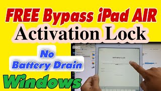 FREE How to Bypass Activation Lock  iPad Air iOS 1257  100 Untethered  vienthyhG [upl. by Avonasac697]