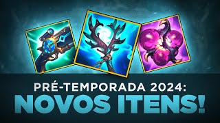 OS NOVOS ITENS NO LEAGUE OF LEGENDS  A PRÉ TEMPORADA ESTÁ CHEGANDO [upl. by Larual571]