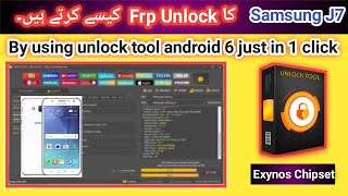 Samsung J7 J700m Frp unlock done by unlock tool android 6  2023  TECH City 20 [upl. by Araec822]