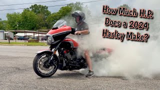 2024 Harley Davidson CVO Street Glide Dyno Runs amp DampD Exhaust Install  Test [upl. by Amanda]