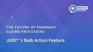 JUDI®s Bulk Action Feature  Webinar Clips [upl. by Ynehteb784]