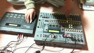 TASCAM TMD1000YAMAHA RY30 Practice [upl. by Cormick]